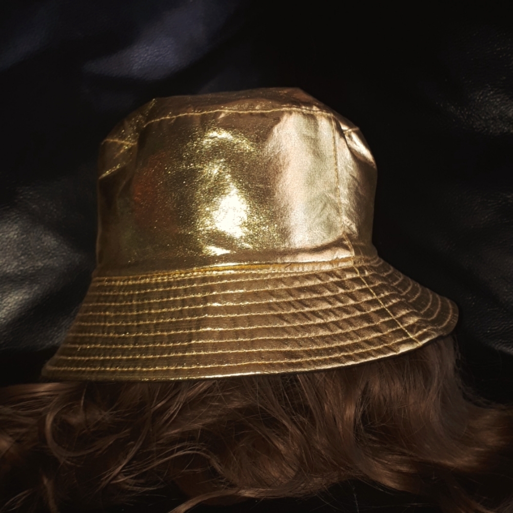 Gold sun hat